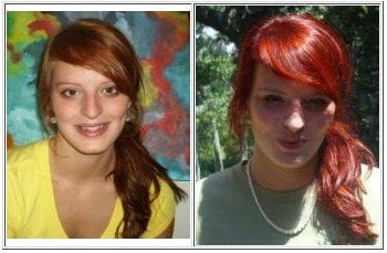 henna before hair after dye red doing