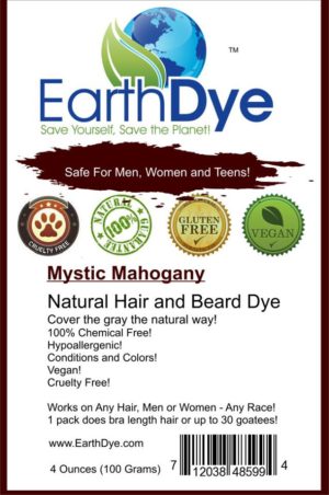 natural mahogany hair and beard dye