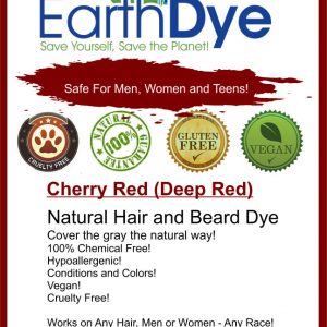 deep red natural hair dye