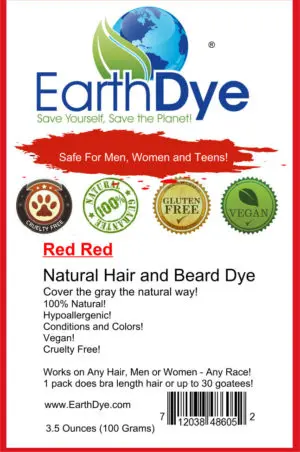 naturel bright red hair dye